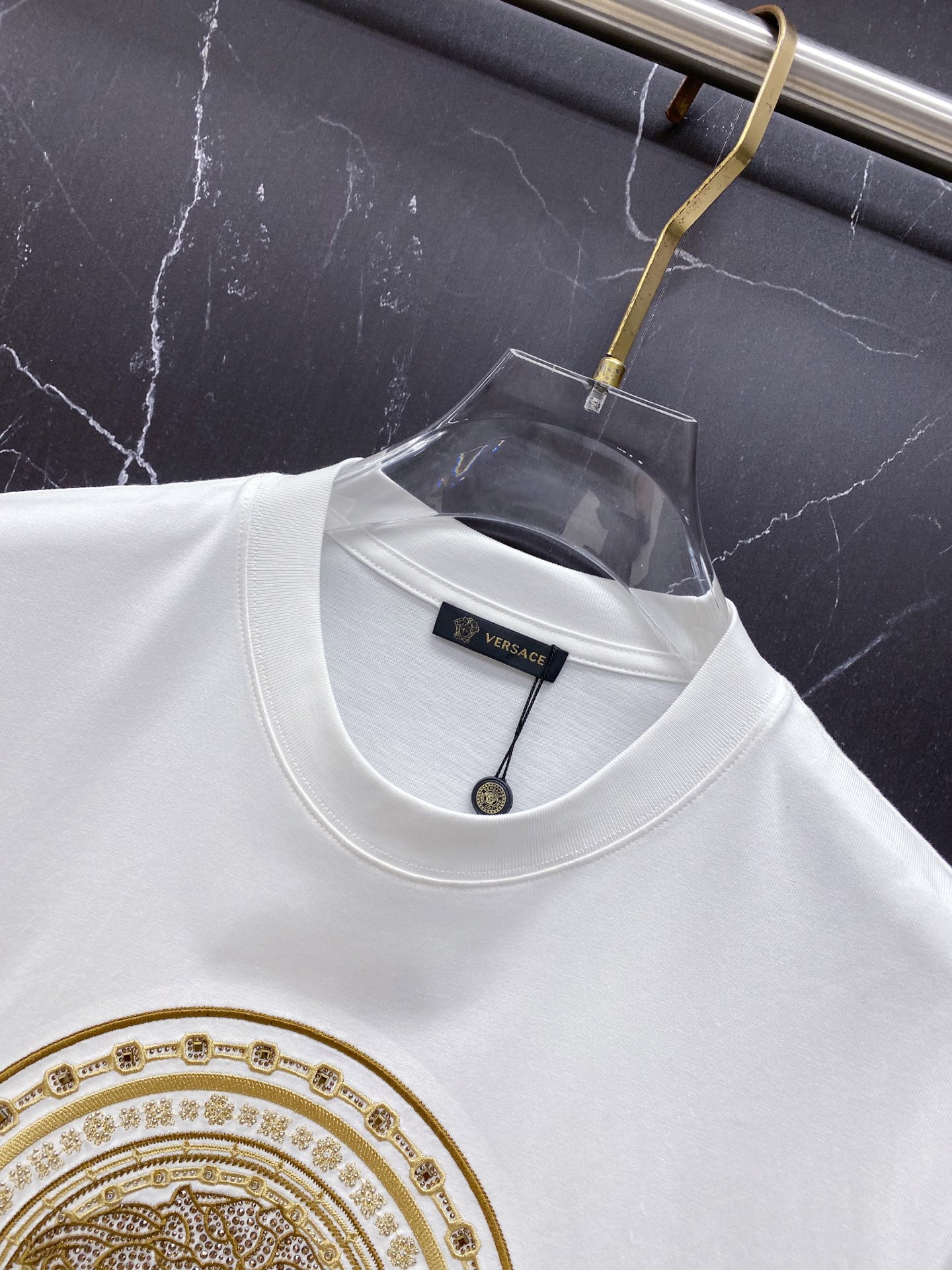 Versace Basic Clothing Cotton Black S-l-xxl