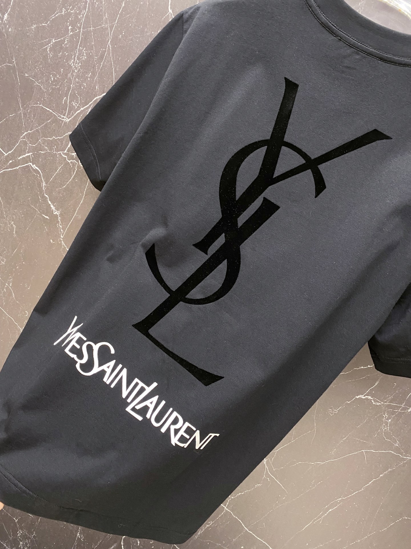 Saint Laurent Basic Clothing Cotton Black S-l-xxl