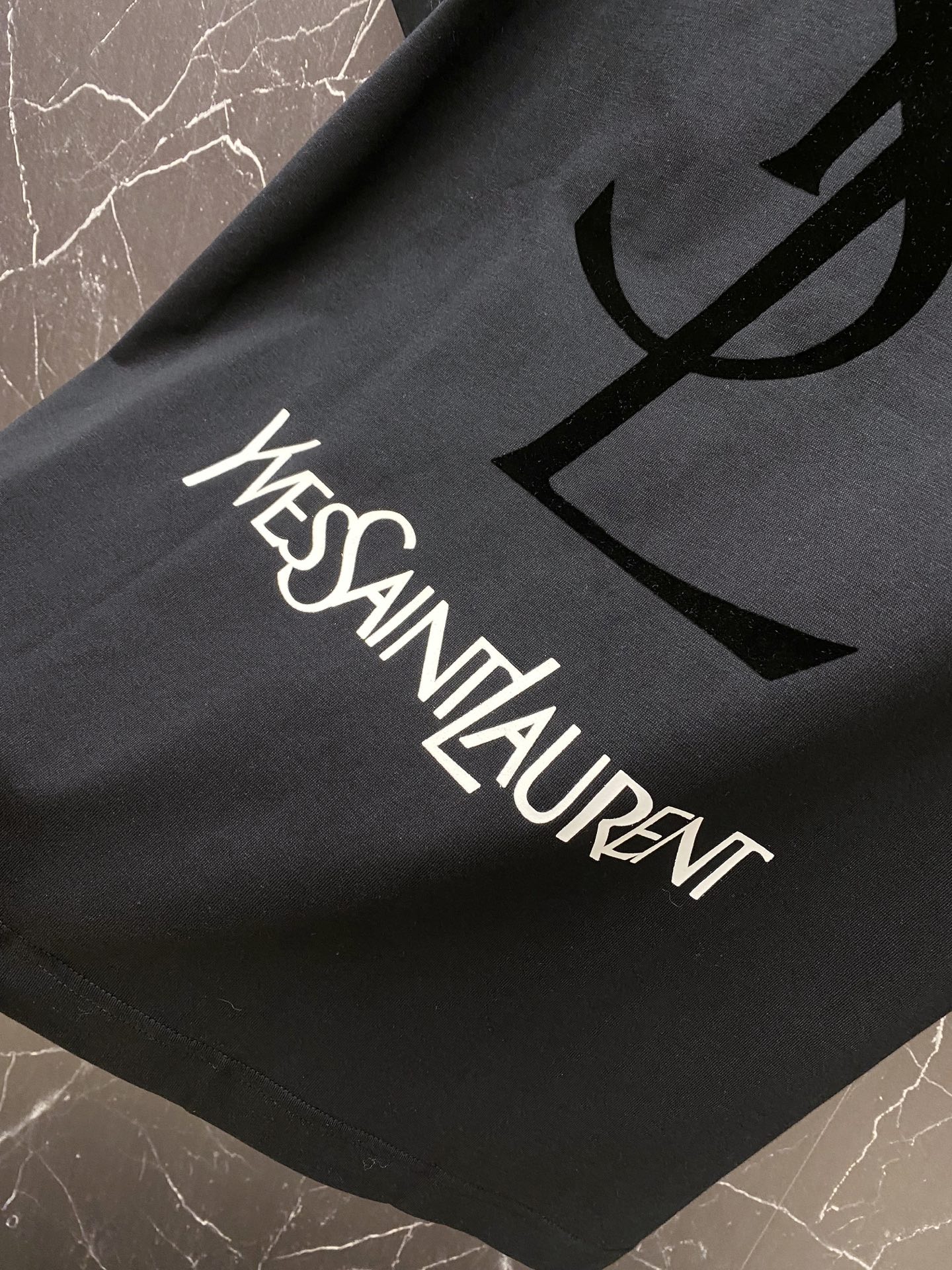 Saint Laurent Basic Clothing Cotton Black S-l-xxl