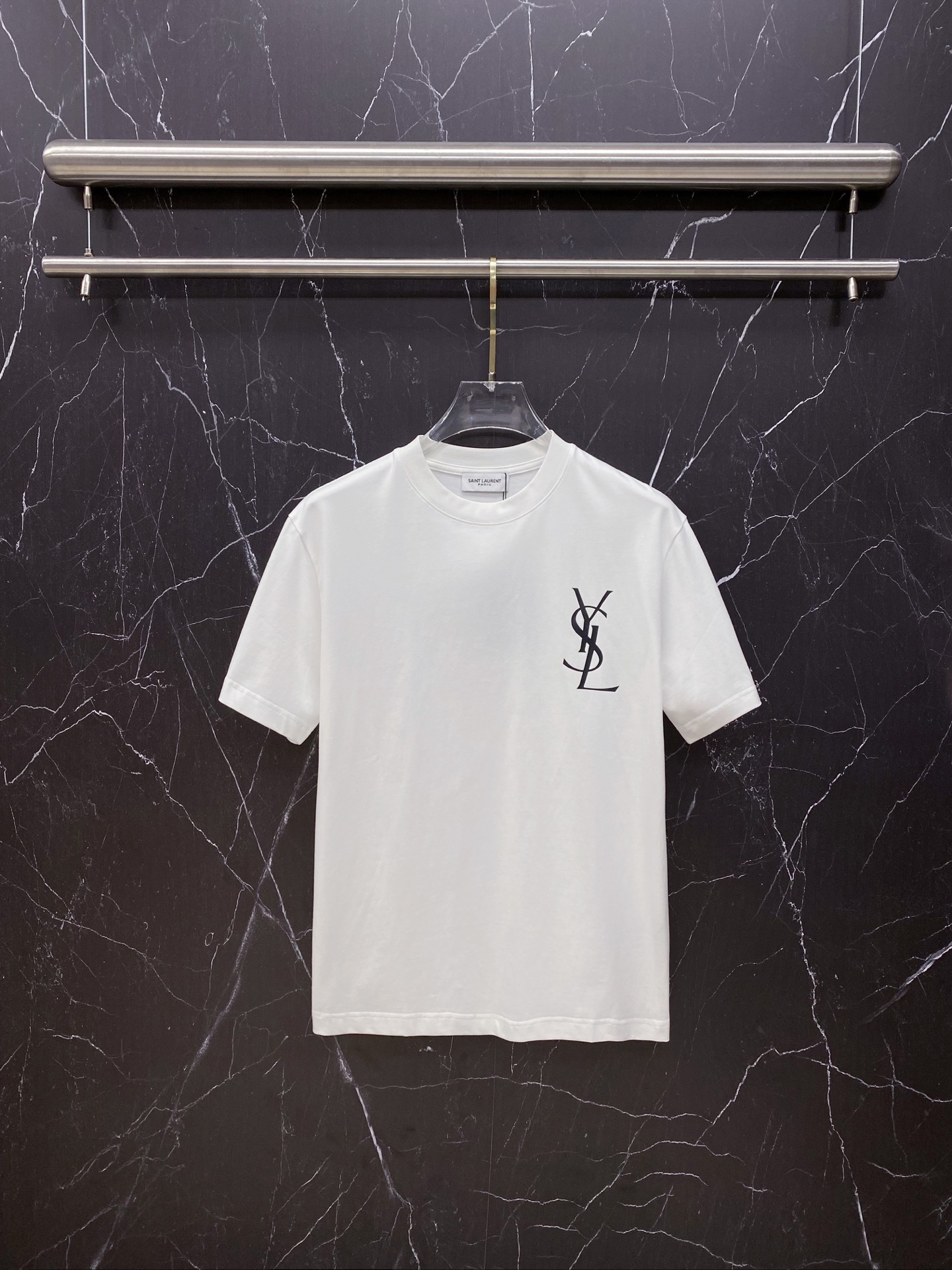 Saint Laurent Basic Clothing Cotton Black S-l-xxl