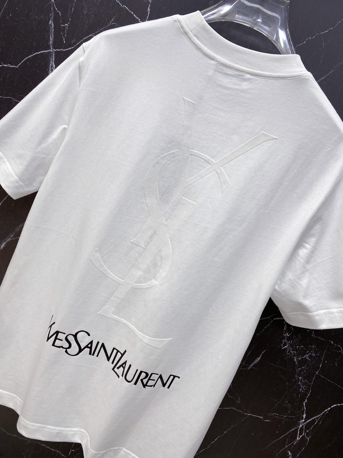 Saint Laurent Basic Clothing Cotton Black S-l-xxl