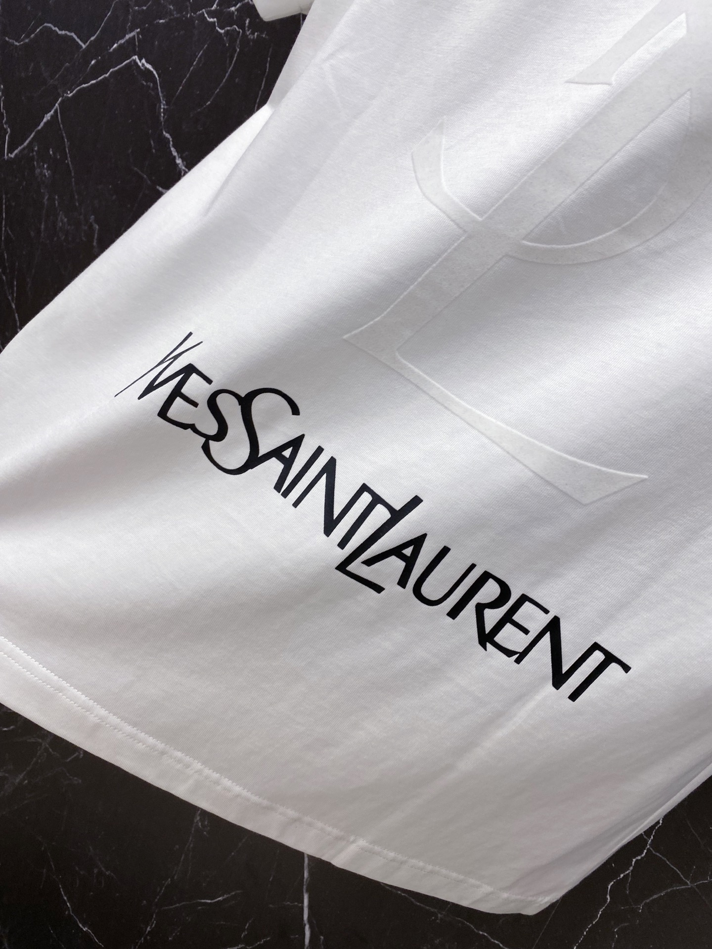 Saint Laurent Basic Clothing Cotton Black S-l-xxl
