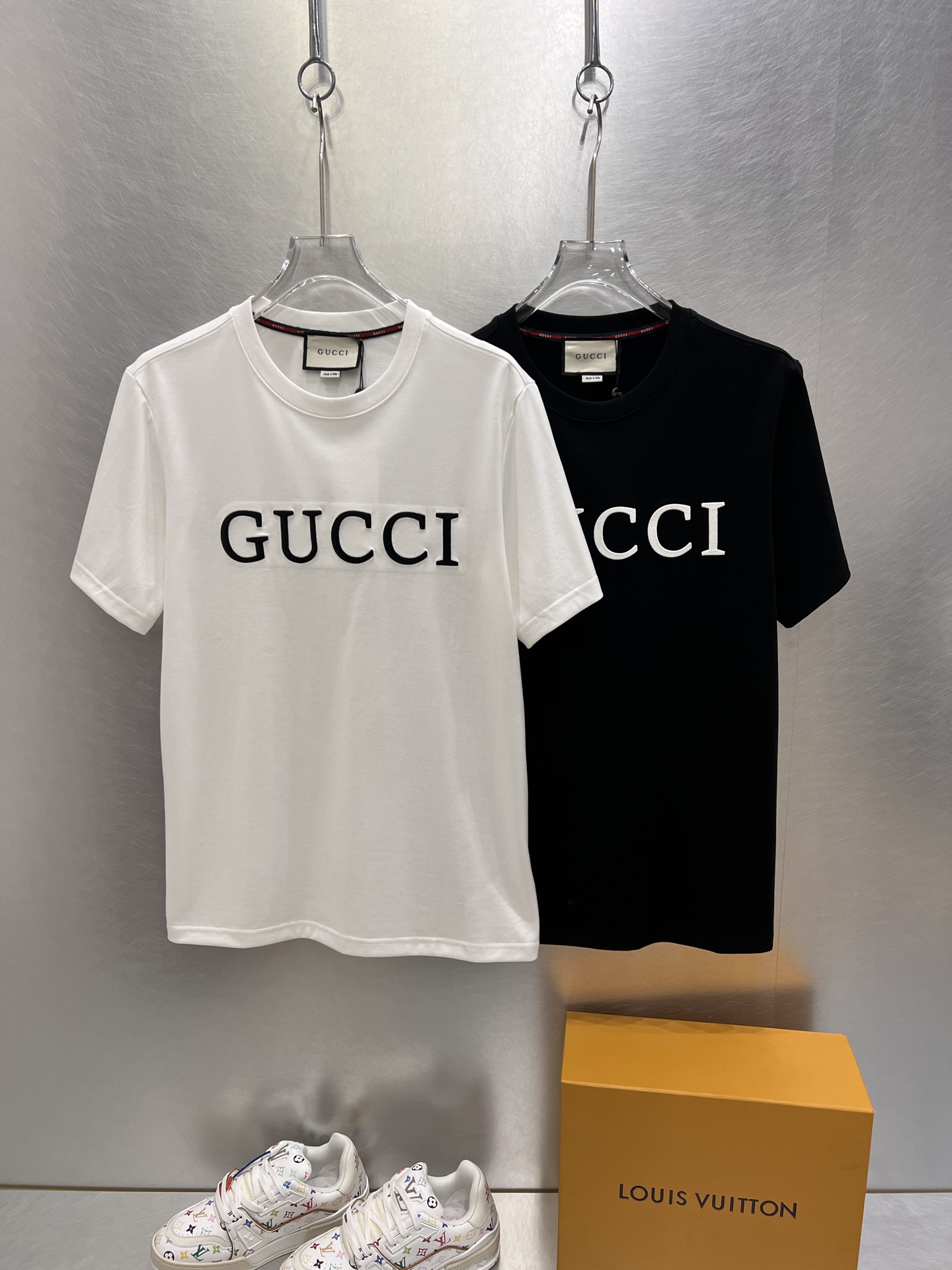 Gucci Basic Clothing Black S-l-xl