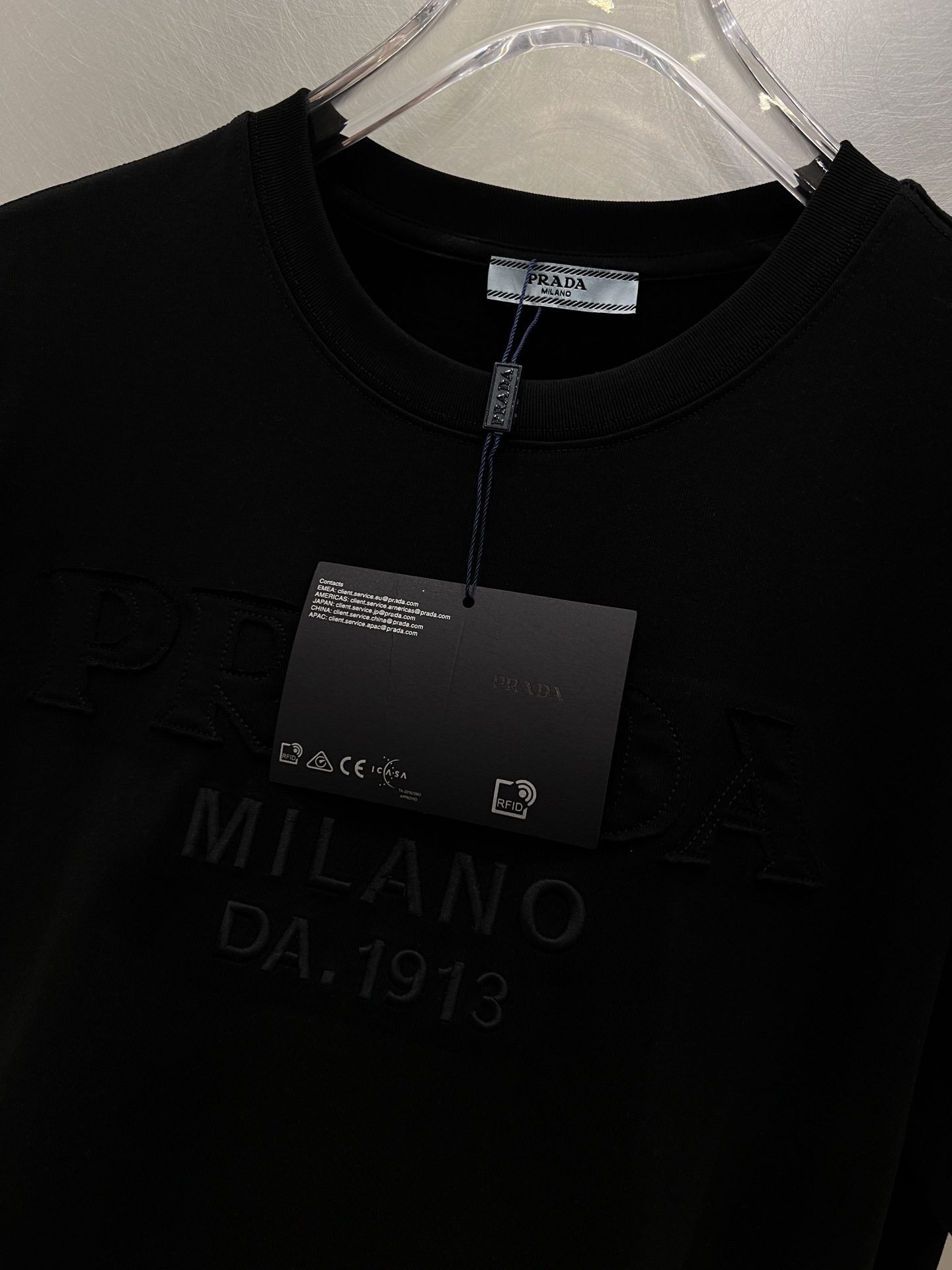 Prada Basic Clothing Black S-l-xl