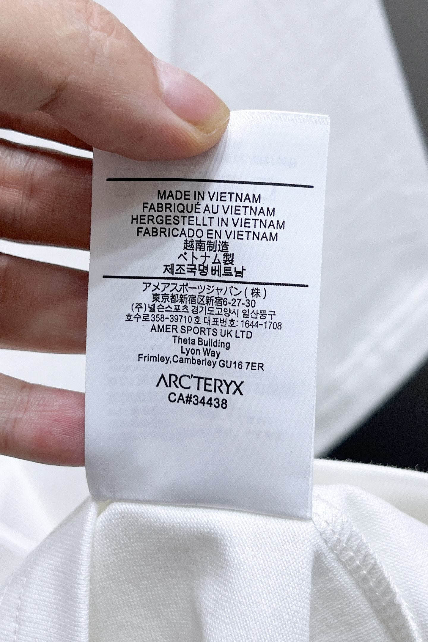 Arcteryx Basic Clothing Cotton S-xxl