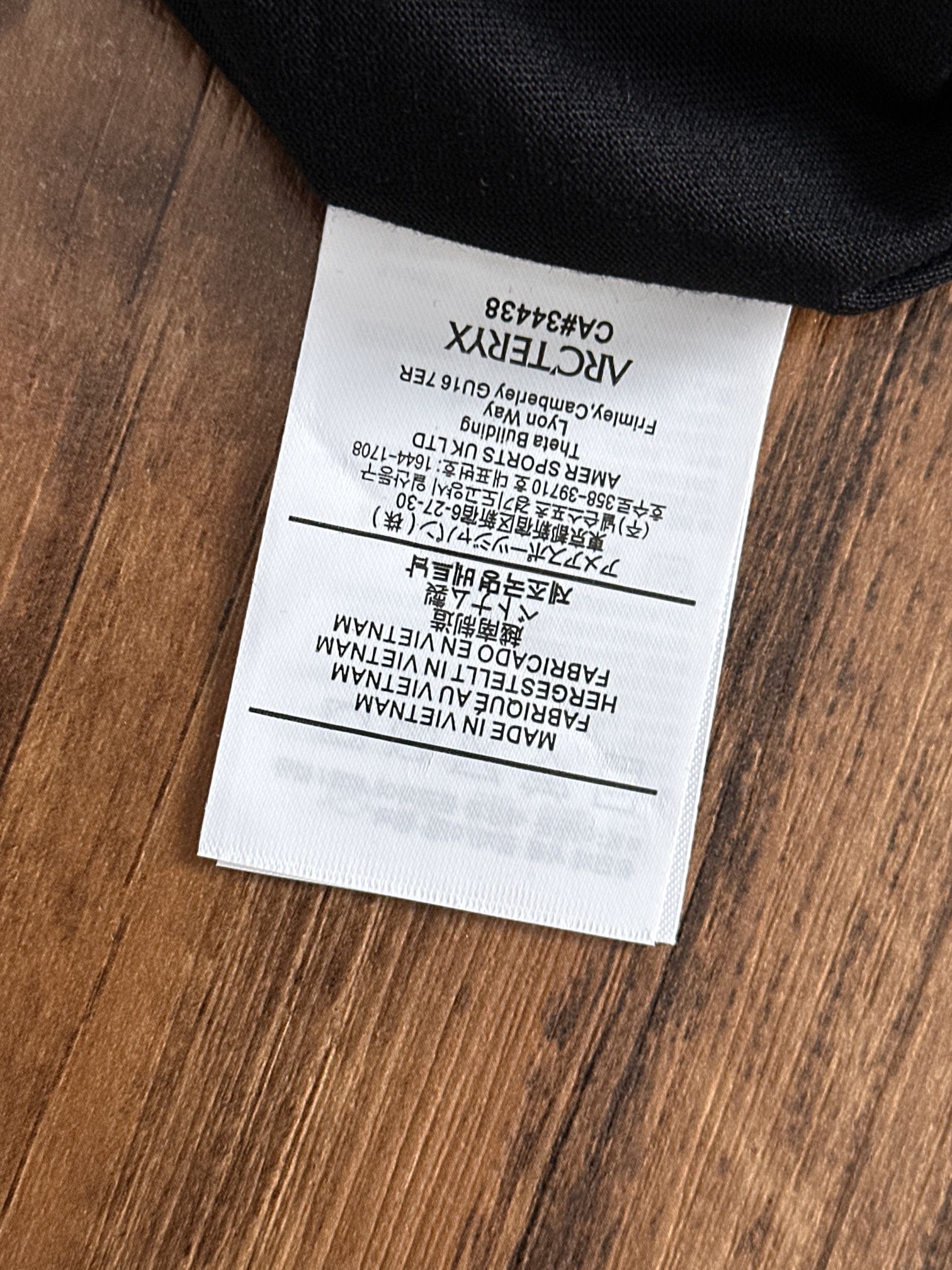 Arcteryx Couple Basic Clothing Cotton S-m-l-xl-xxl