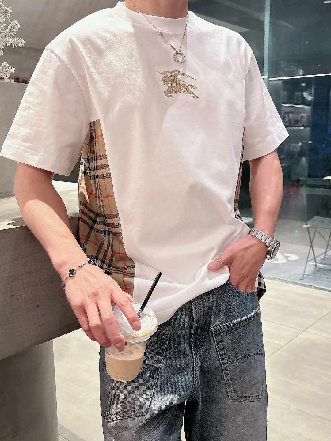 Burberry Basic Clothing S-xl