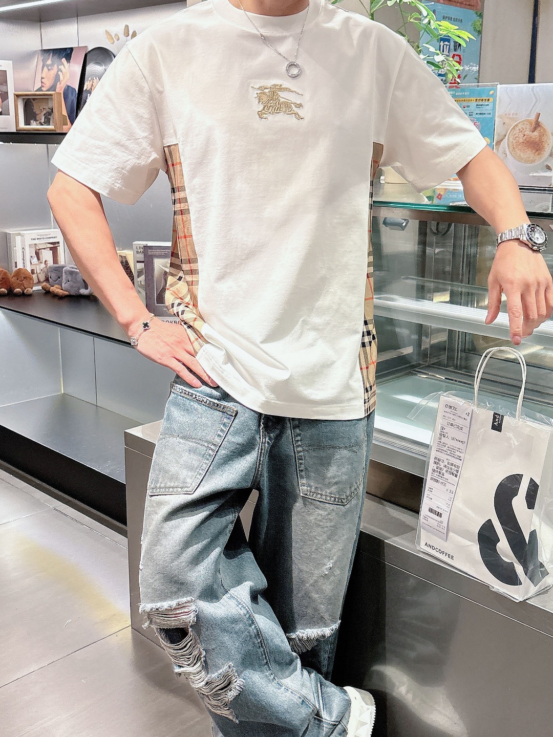 Burberry Basic Clothing S-xl