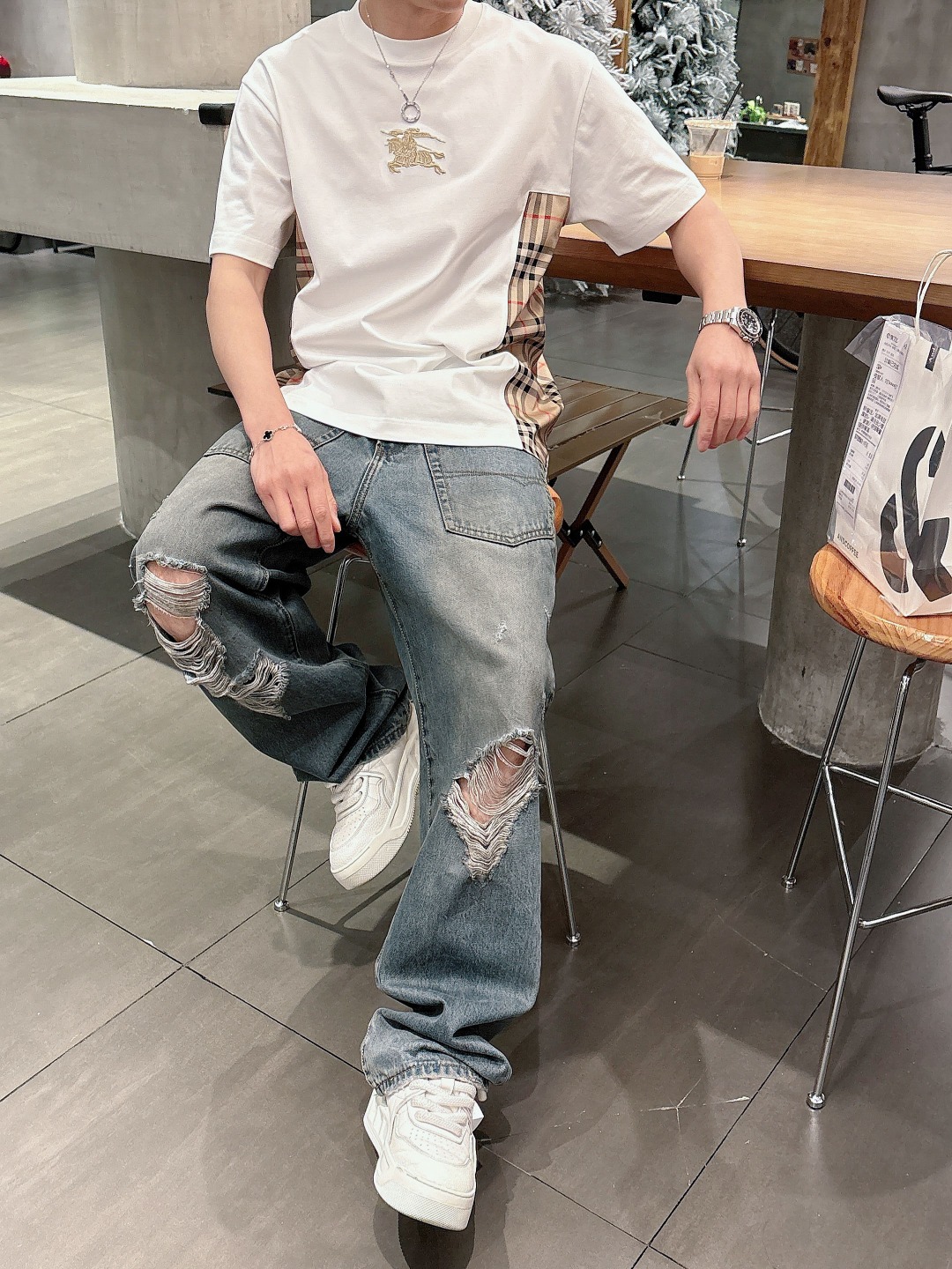 Burberry Basic Clothing S-xl