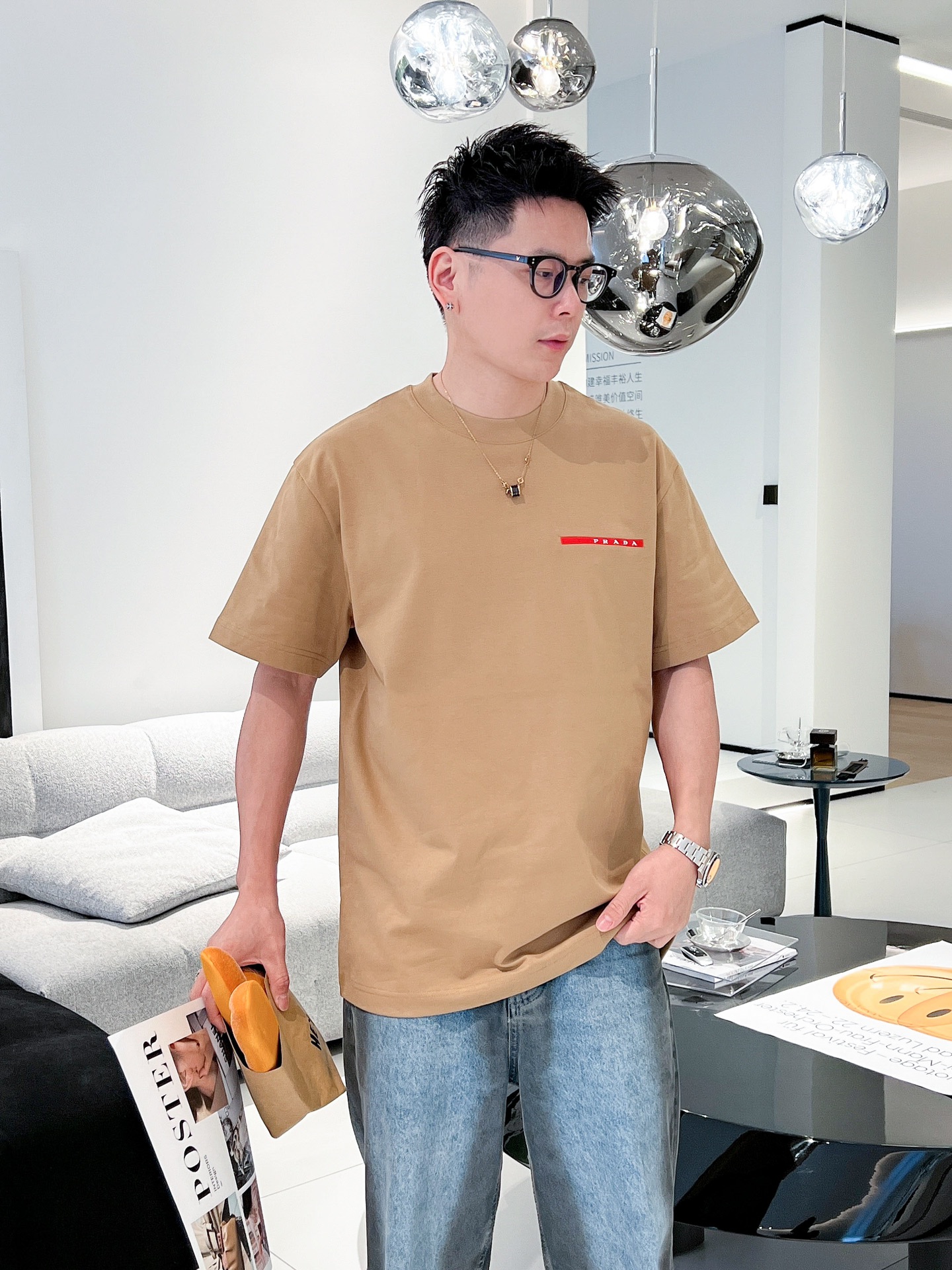 Prada Basic Clothing S-xl