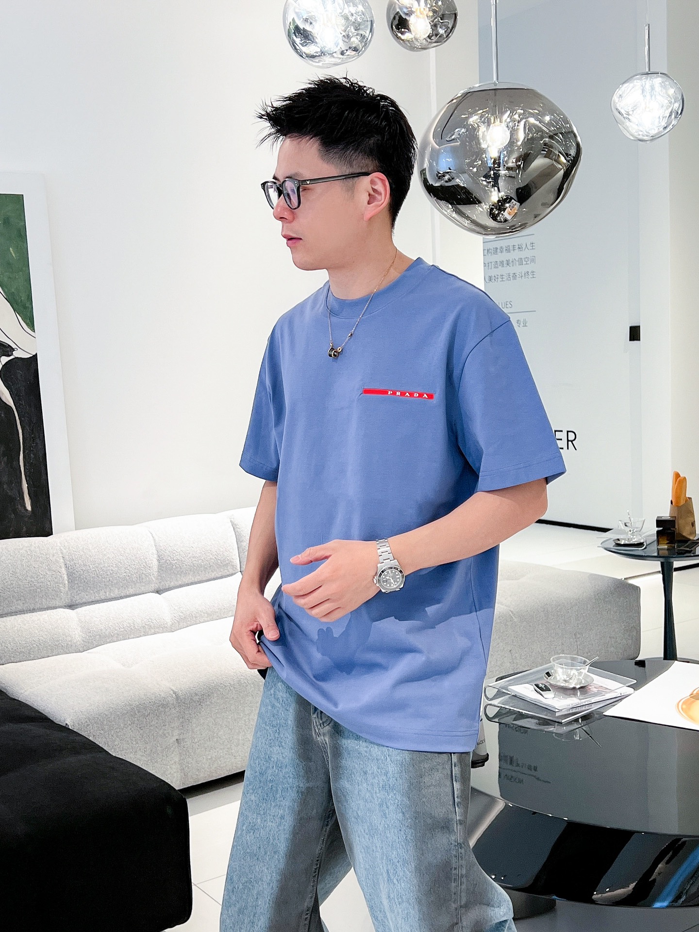 Prada Basic Clothing S-xl