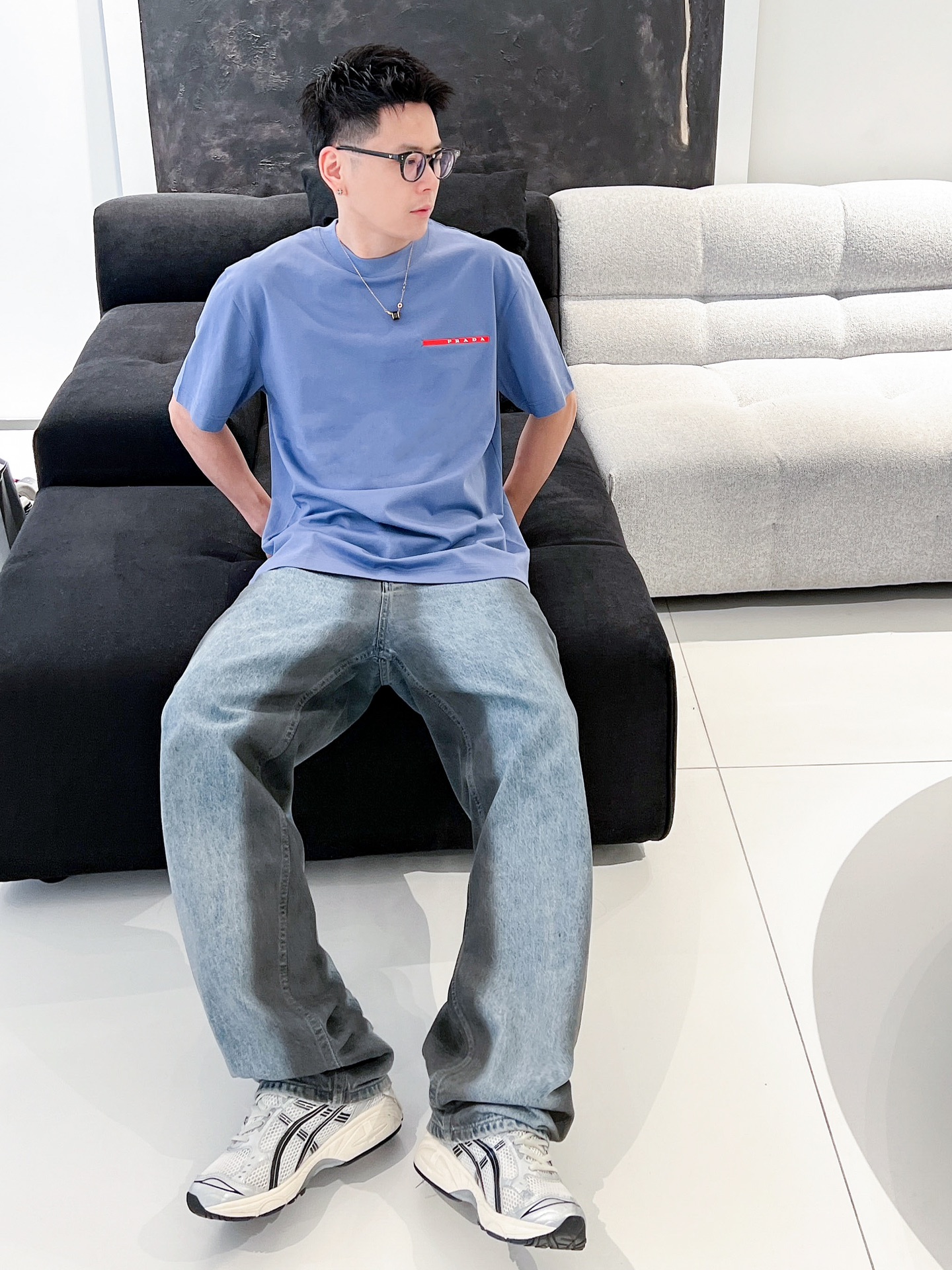 Prada Basic Clothing S-xl