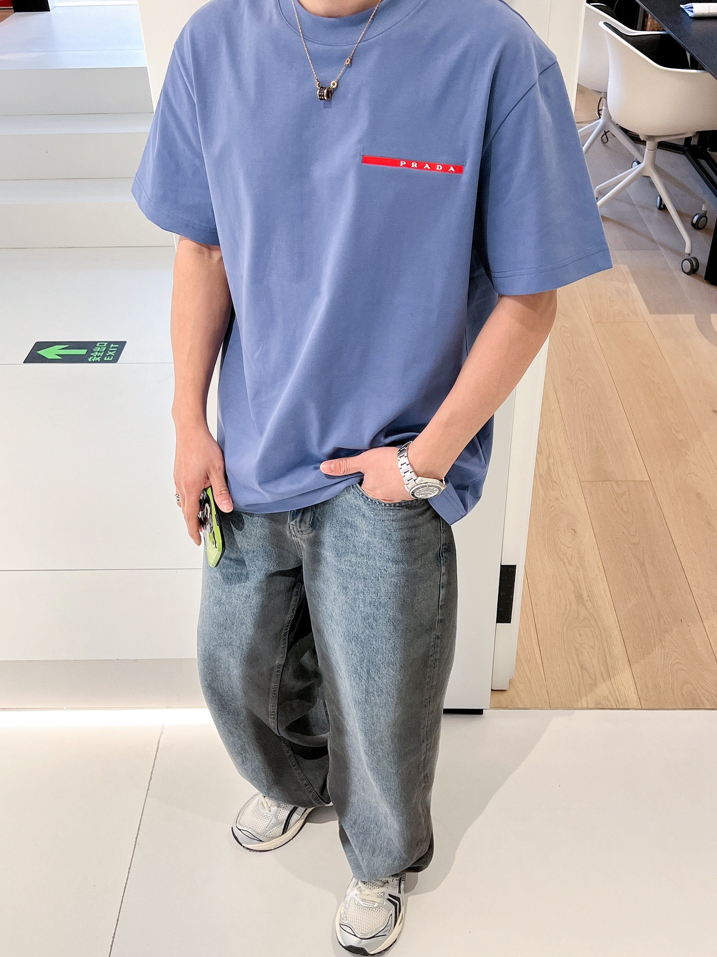 Prada Basic Clothing S-xl