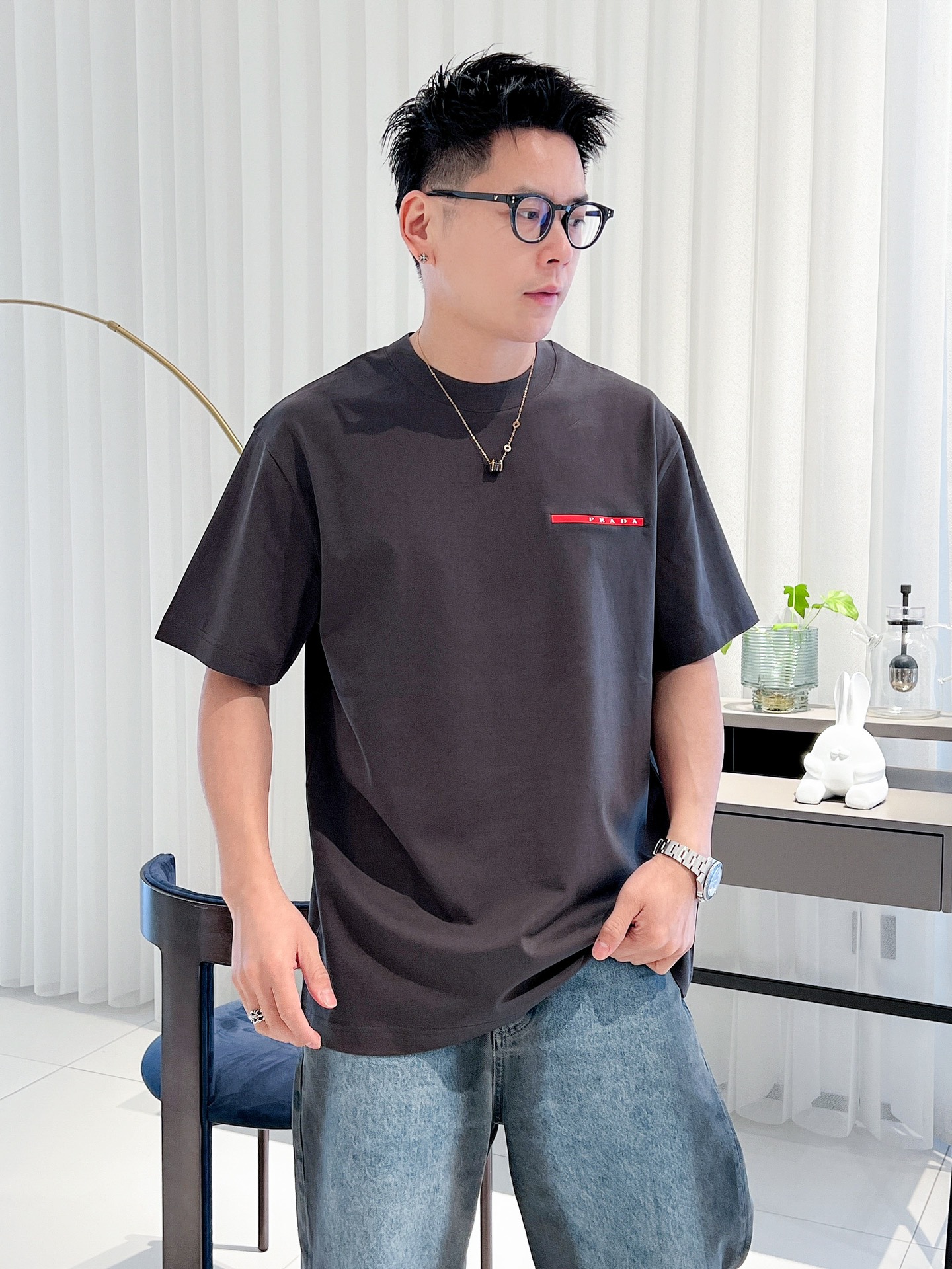 Prada Basic Clothing S-xl