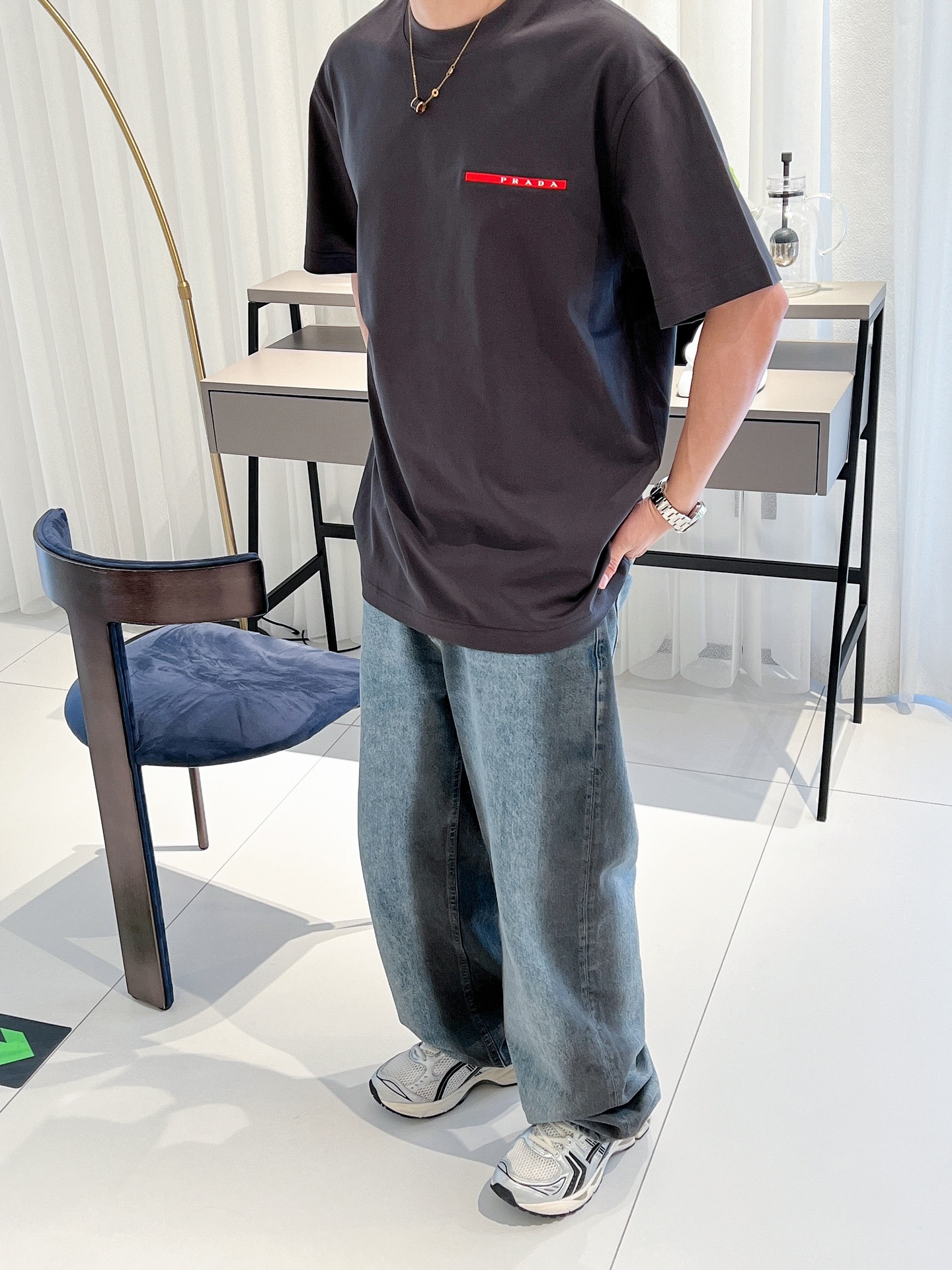 Prada Basic Clothing S-xl