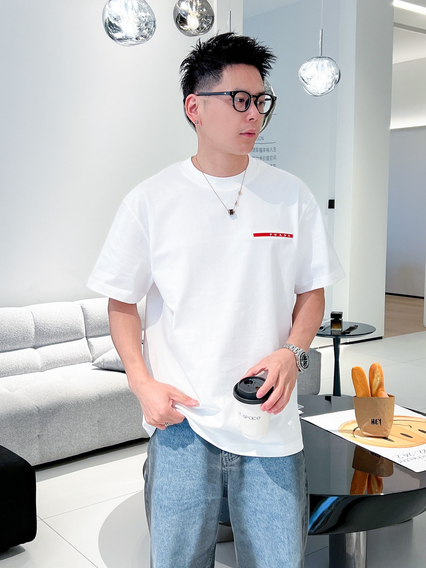 Prada Basic Clothing S-xl