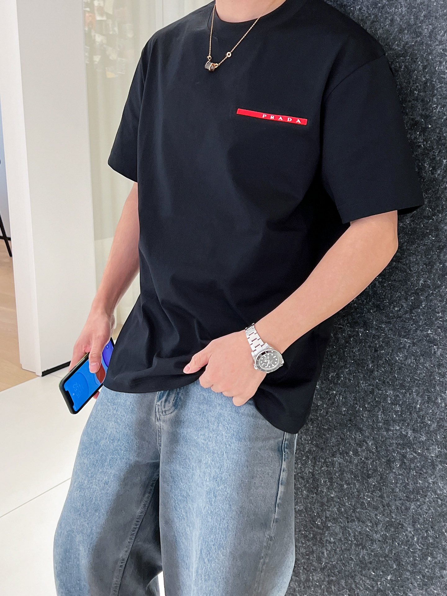 Prada Basic Clothing S-xl