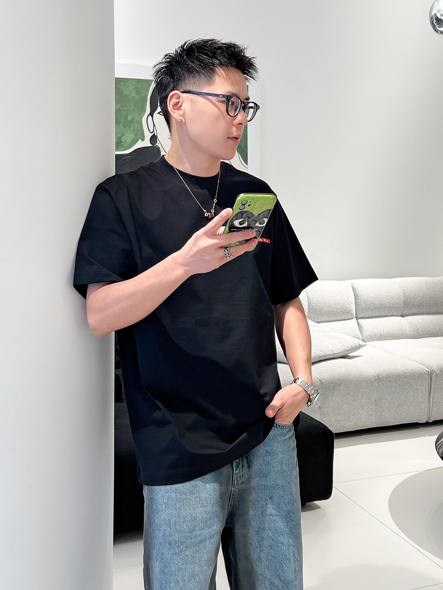 Prada Basic Clothing S-xl