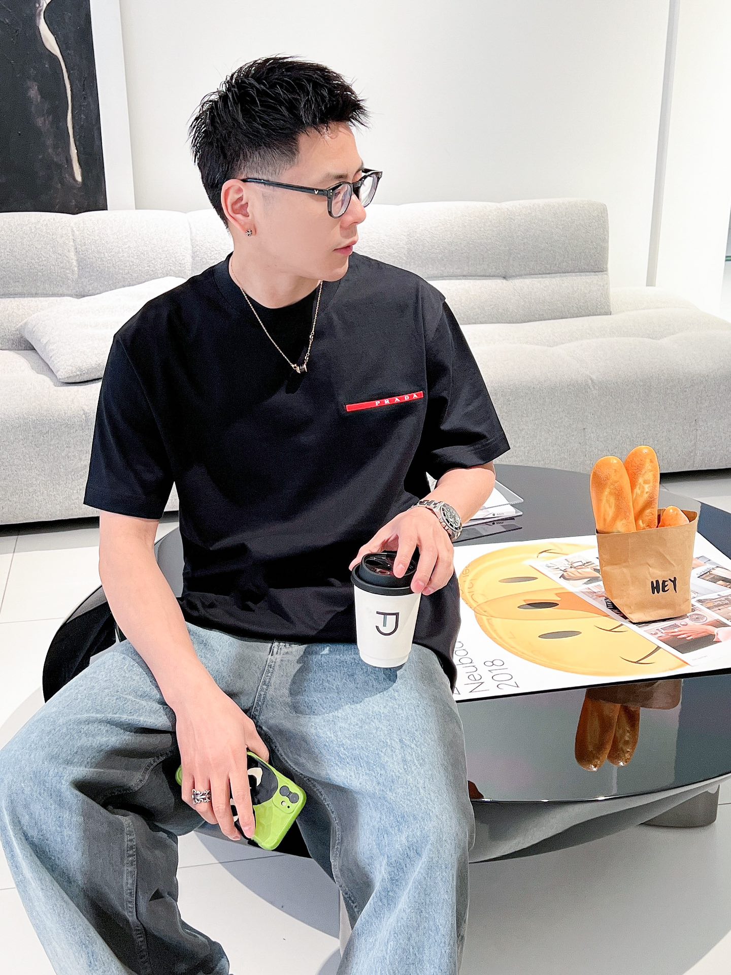 Prada Basic Clothing S-xl