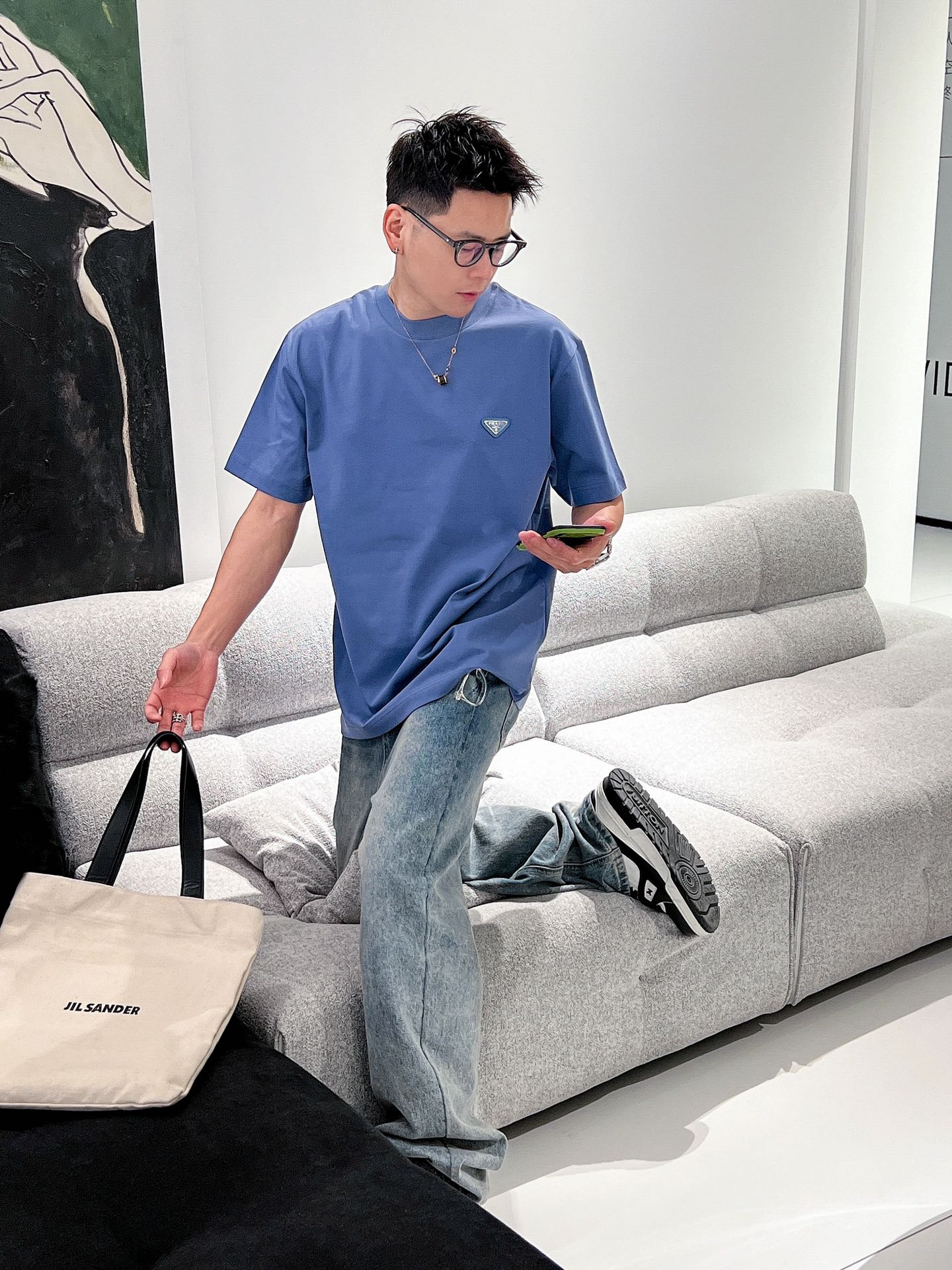 Prada Basic Clothing S-xl