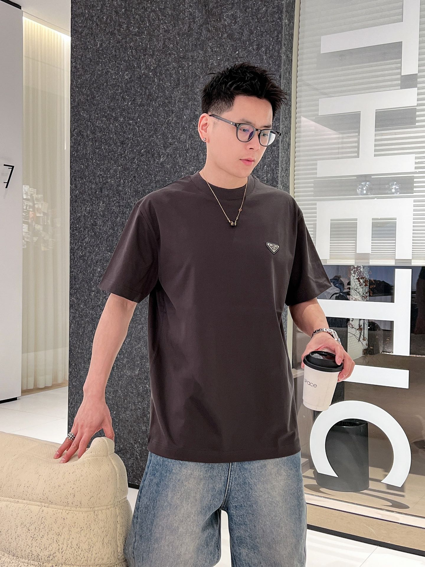 Prada Basic Clothing S-xl