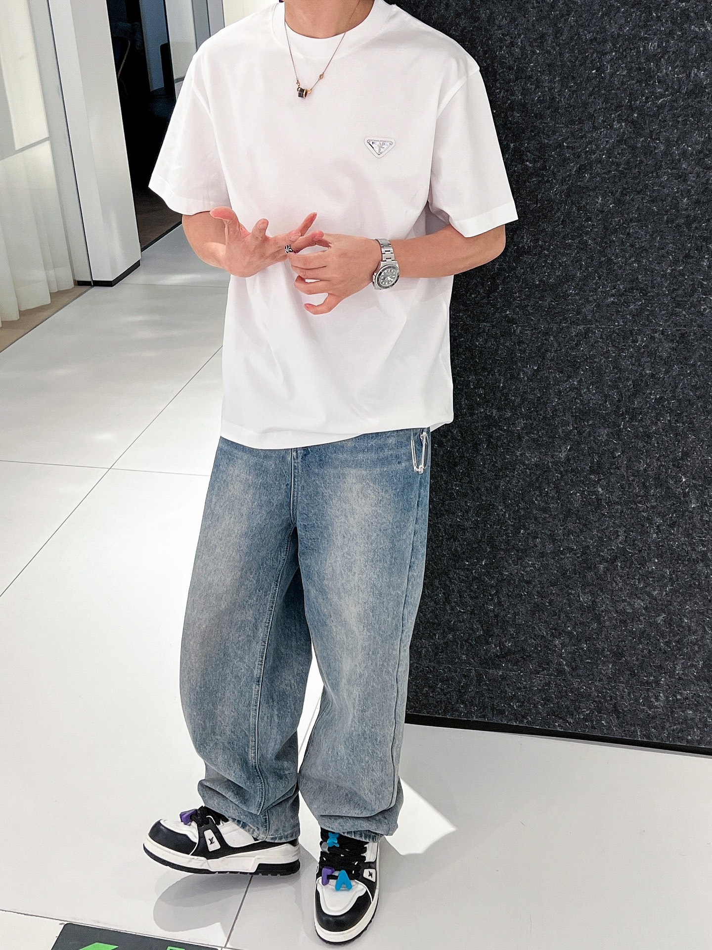 Prada Basic Clothing S-xl