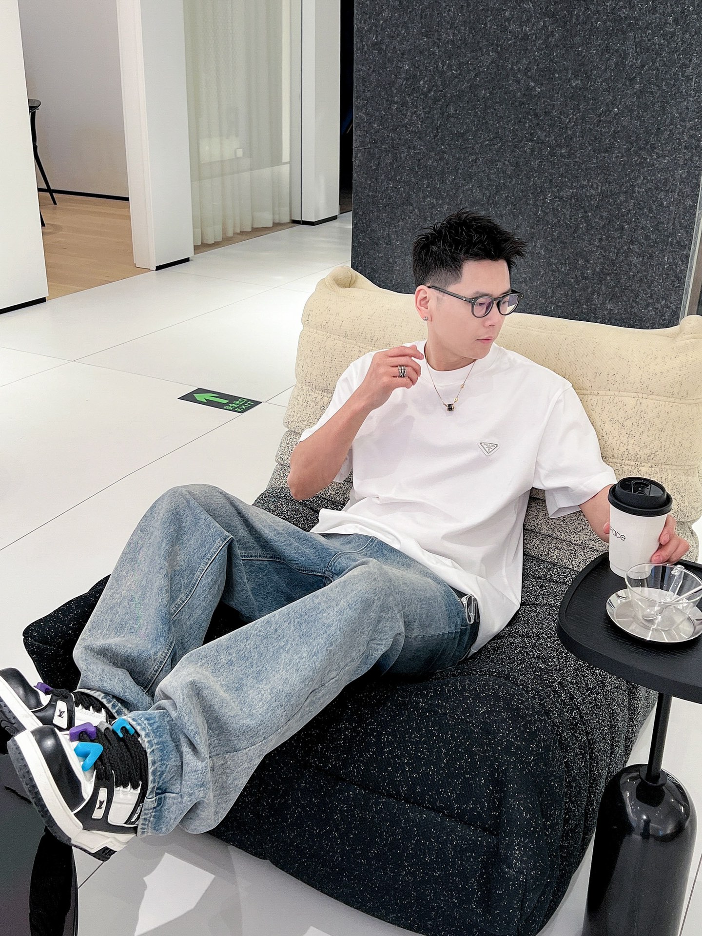 Prada Basic Clothing S-xl