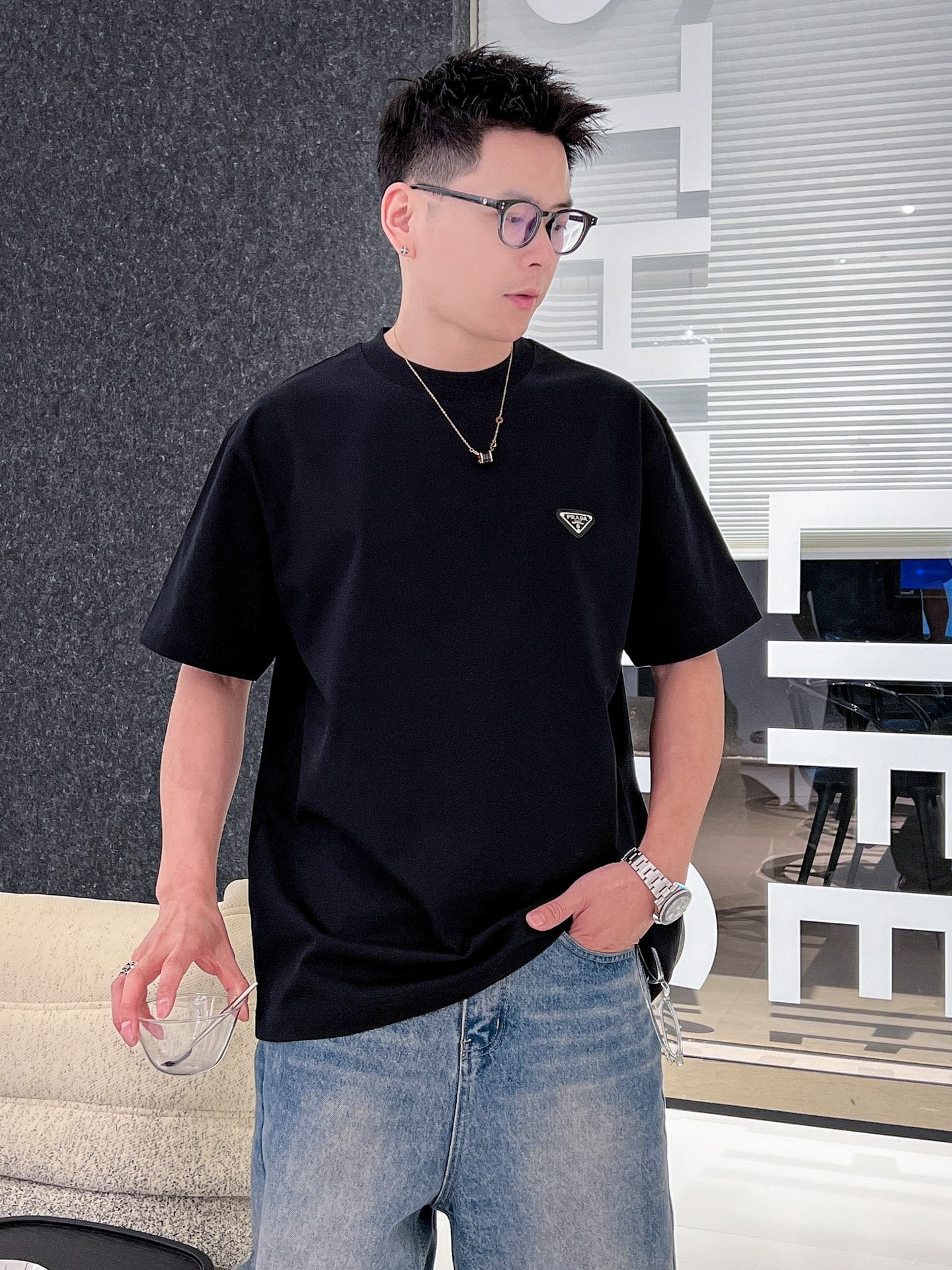 Prada Basic Clothing S-xl
