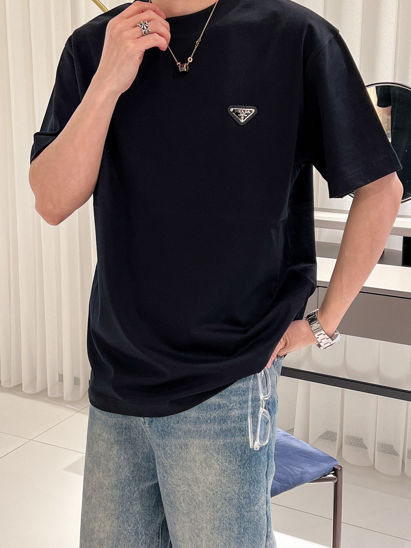 Prada Basic Clothing S-xl