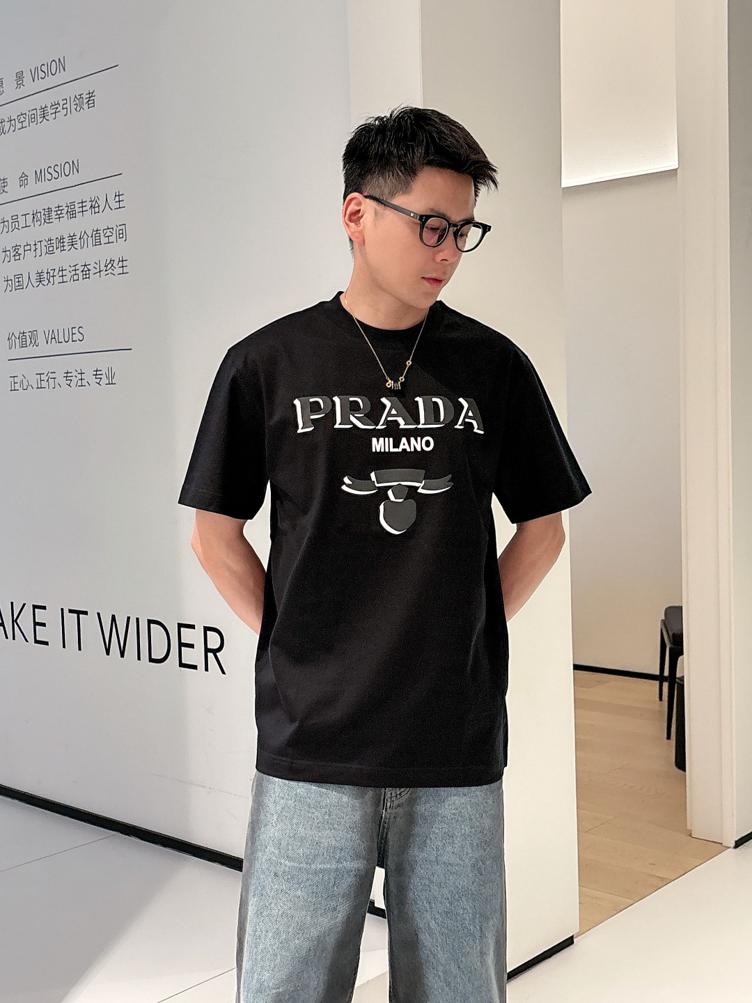Prada Basic Clothing S-xl