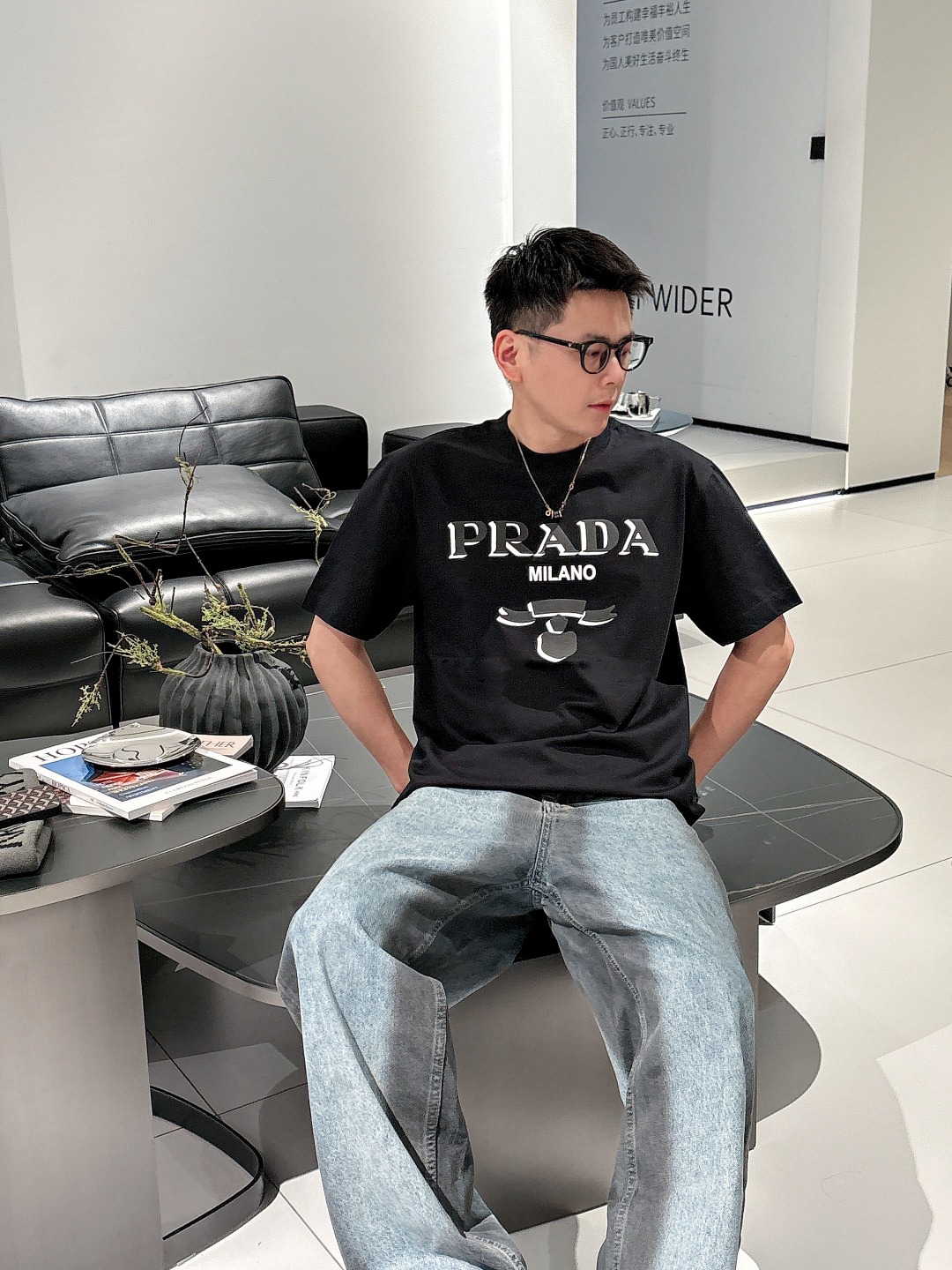 Prada Basic Clothing S-xl