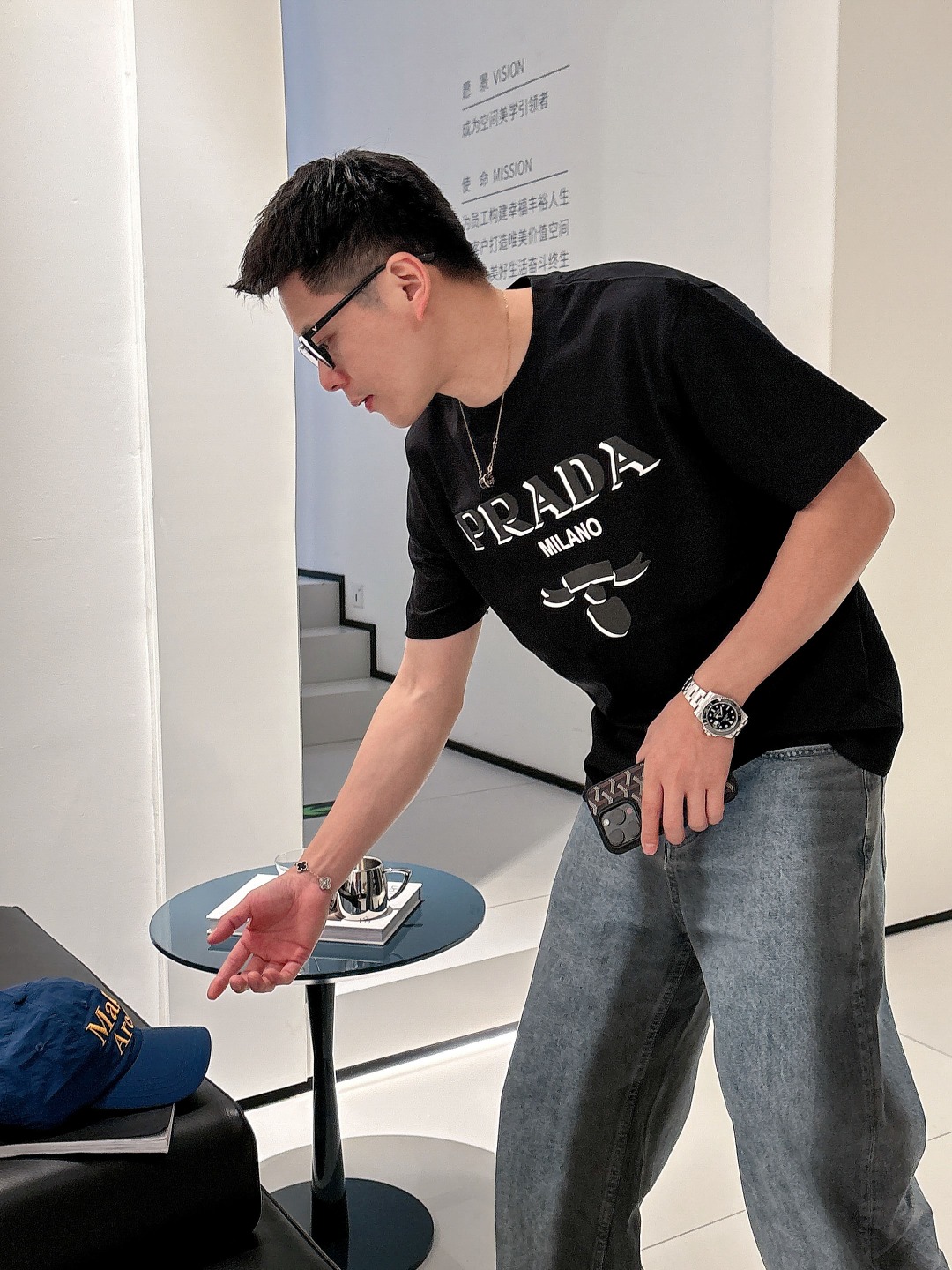 Prada Basic Clothing S-xl