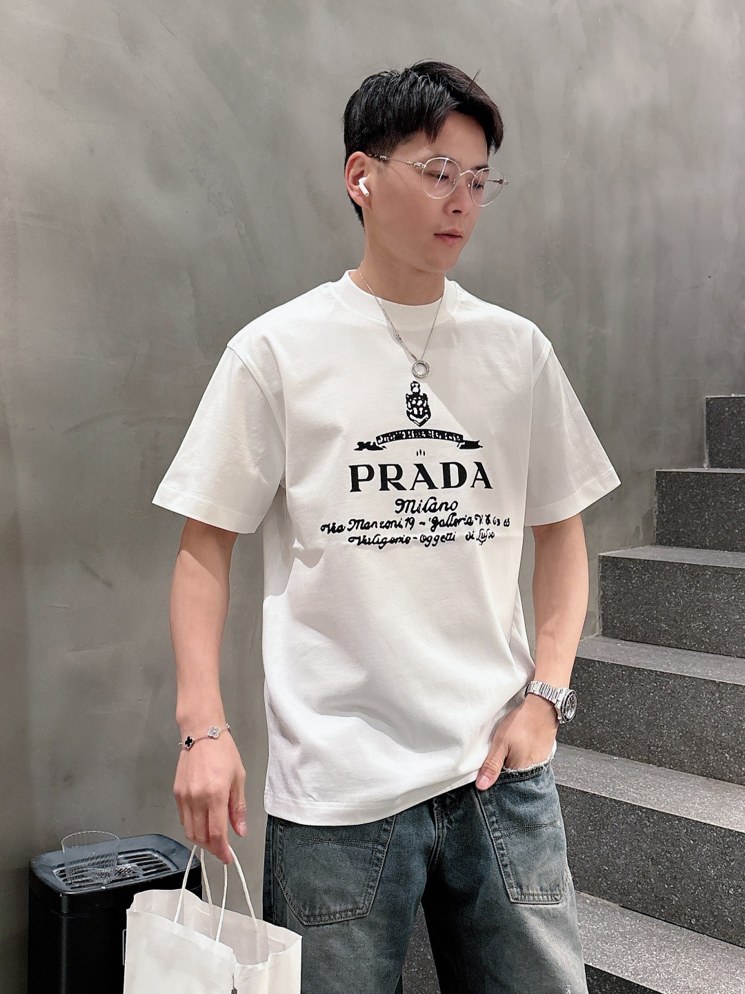 Prada Basic Clothing S-xl