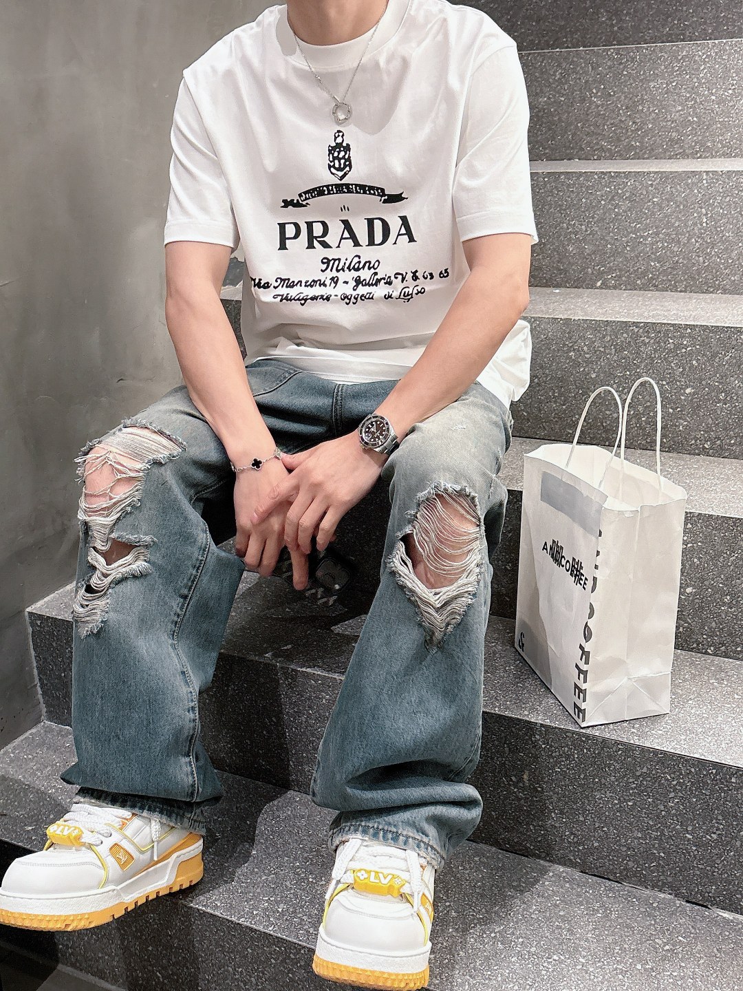 Prada Basic Clothing S-xl