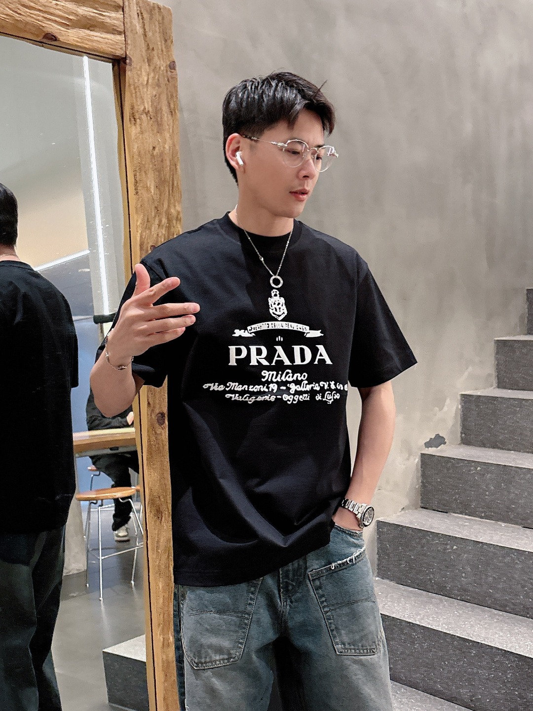 Prada Basic Clothing S-xl