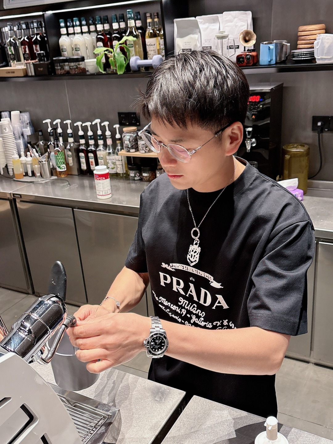 Prada Basic Clothing S-xl