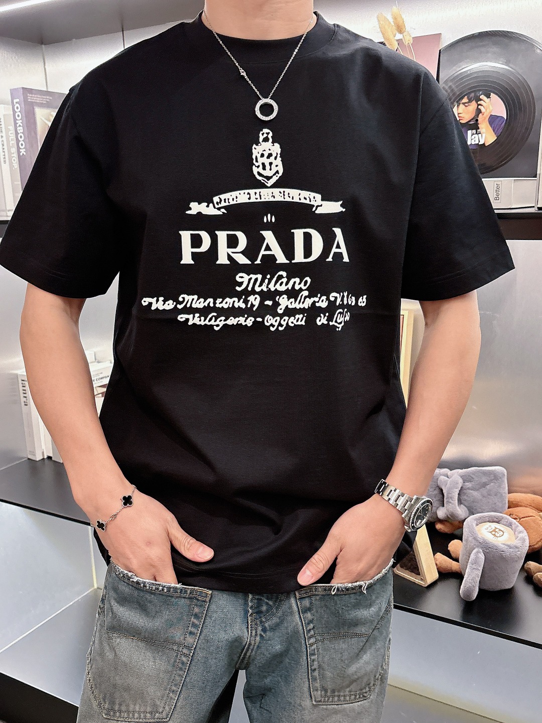 Prada Basic Clothing S-xl