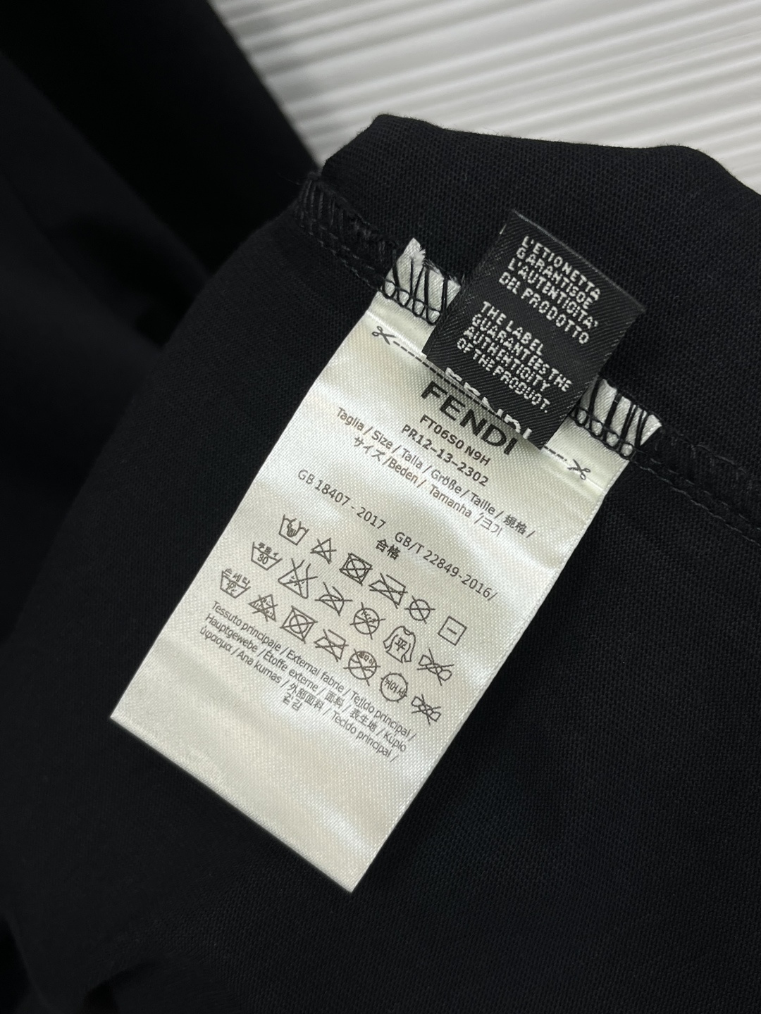 Fendi Basic Clothing Black S-m-l-xxl