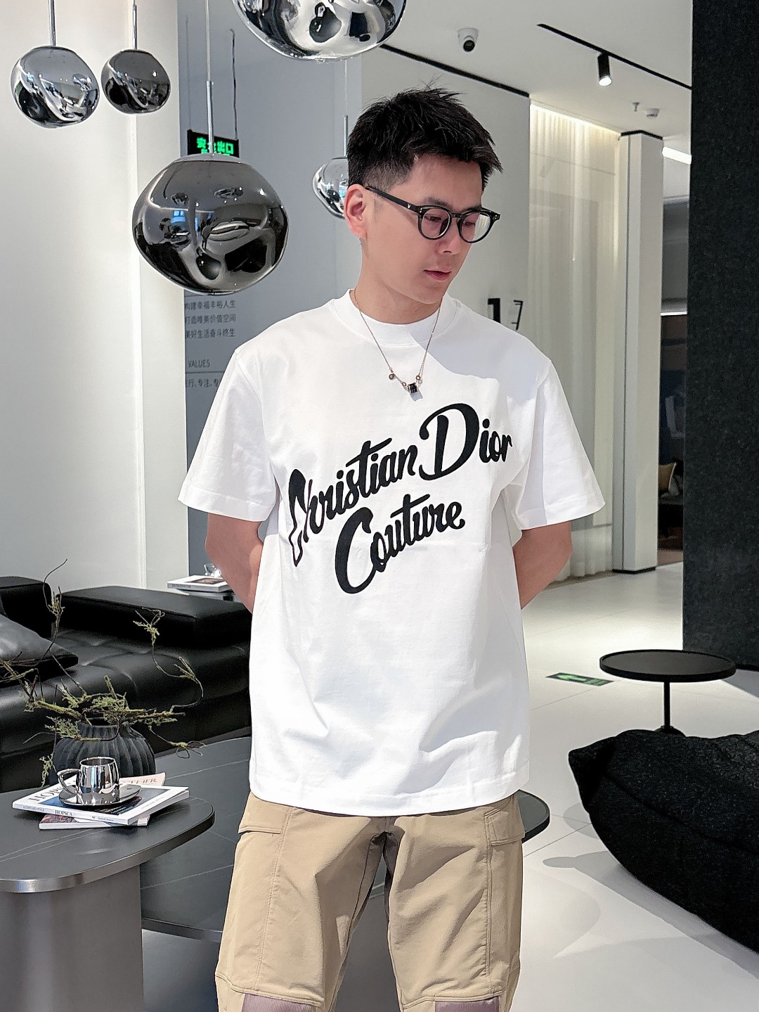 Dior Couple Basic Clothing Cotton Printed S-m-l-xl-xxl