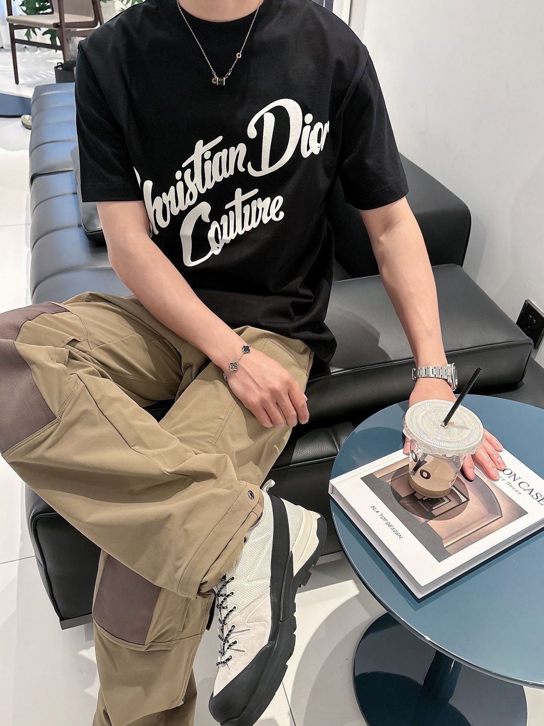 Dior Couple Basic Clothing Cotton Printed S-m-l-xl-xxl