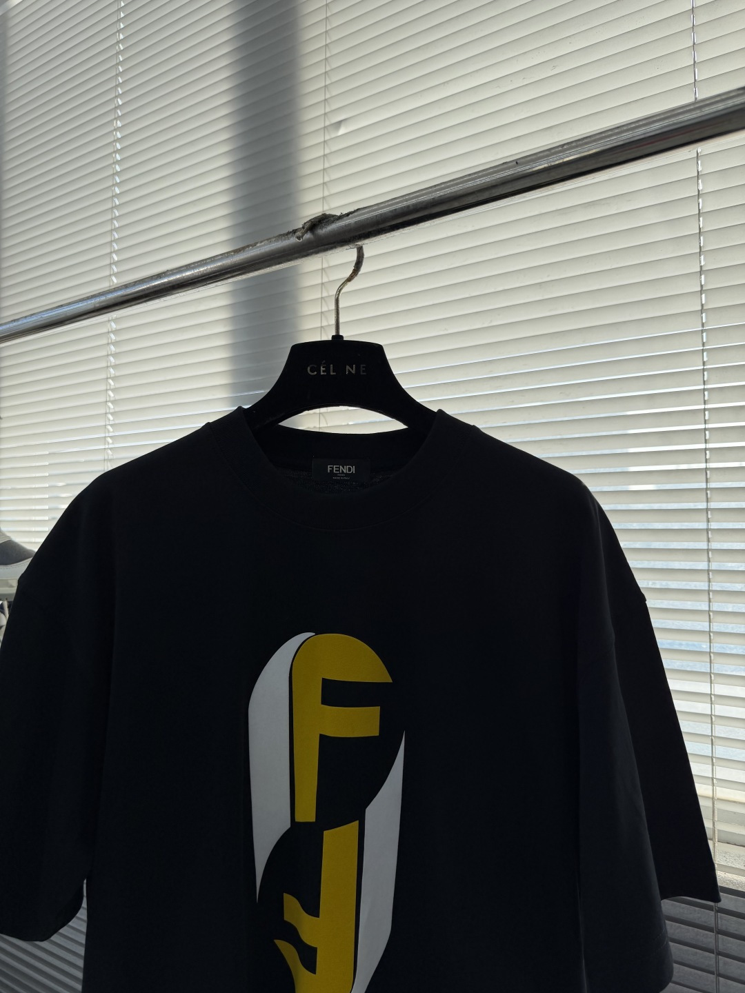 Fendi Couple Basic Clothing Cotton Black Printed S-xxl