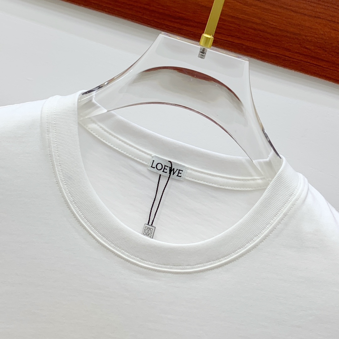 Loewe Basic Clothing Cotton White S-m-l-xl