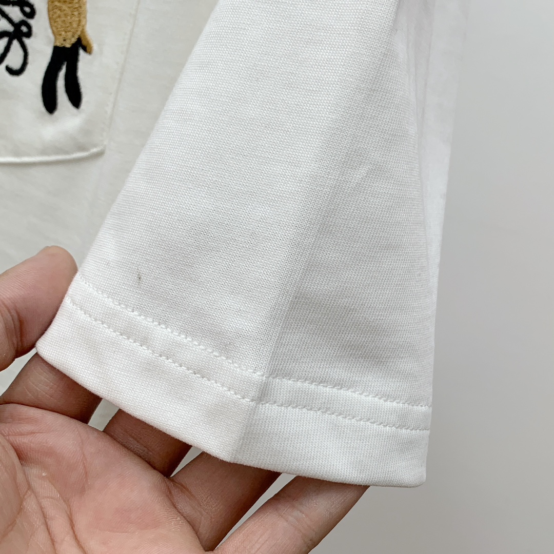 Loewe Basic Clothing Cotton White S-m-l-xl