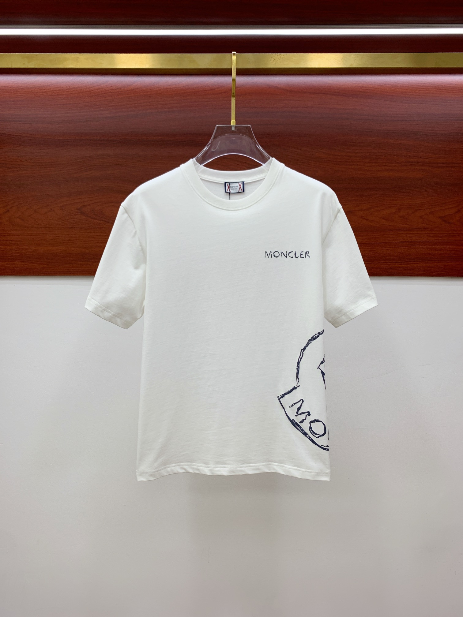 Moncler Basic Clothing Cotton White S-m-l-xl