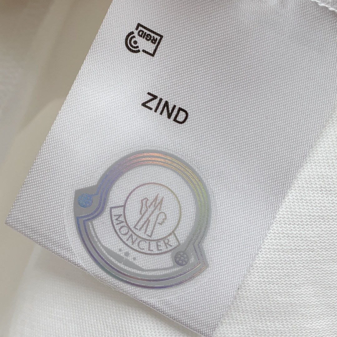 Moncler Basic Clothing Cotton White S-m-l-xl
