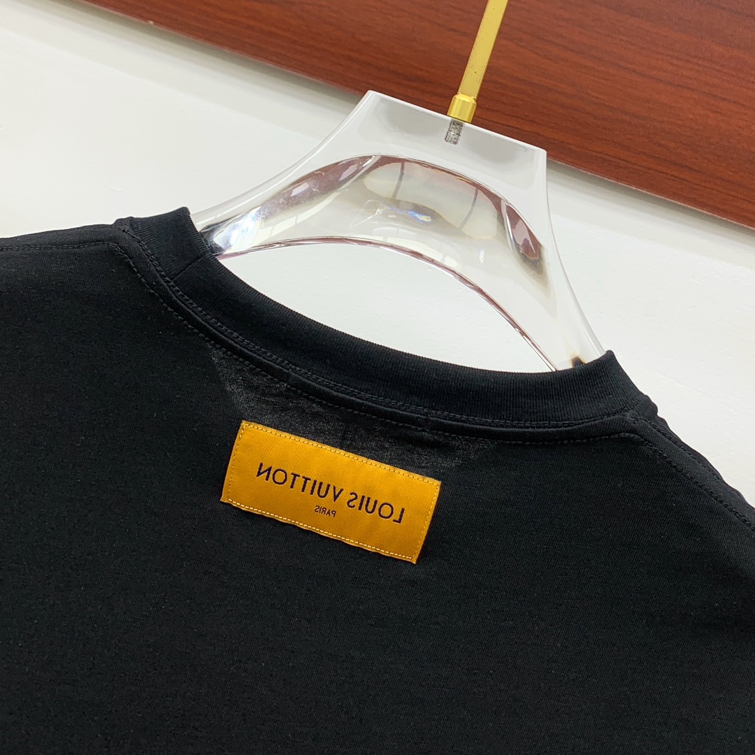 Louis Vuitton Basic Clothing Cotton White Printed S-m-l-xl