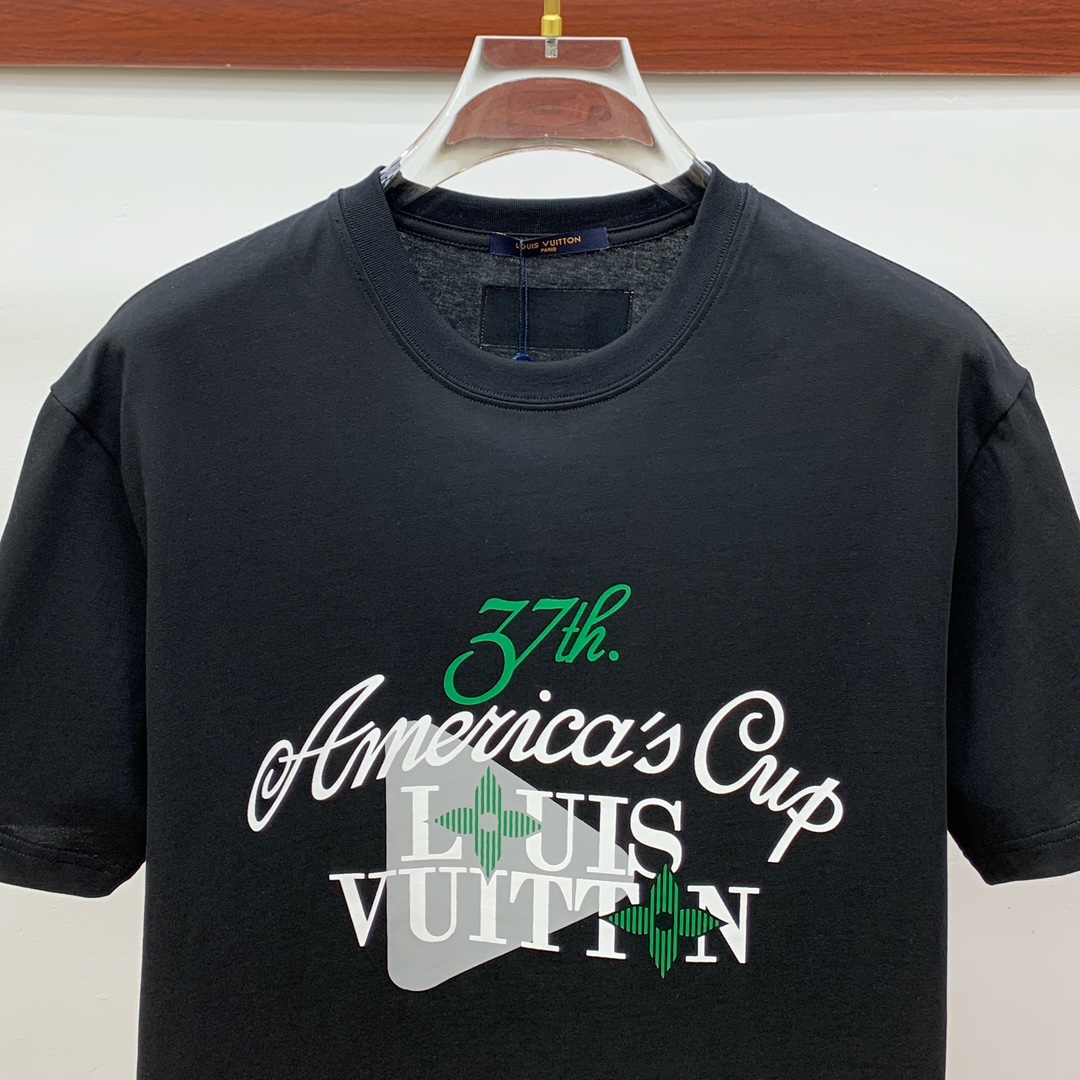 Louis Vuitton Basic Clothing Cotton White Printed S-m-l-xl