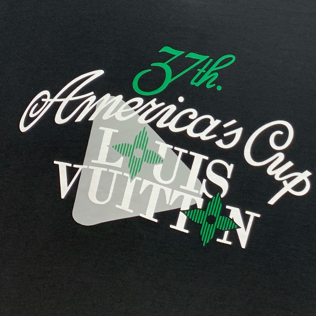 Louis Vuitton Basic Clothing Cotton White Printed S-m-l-xl