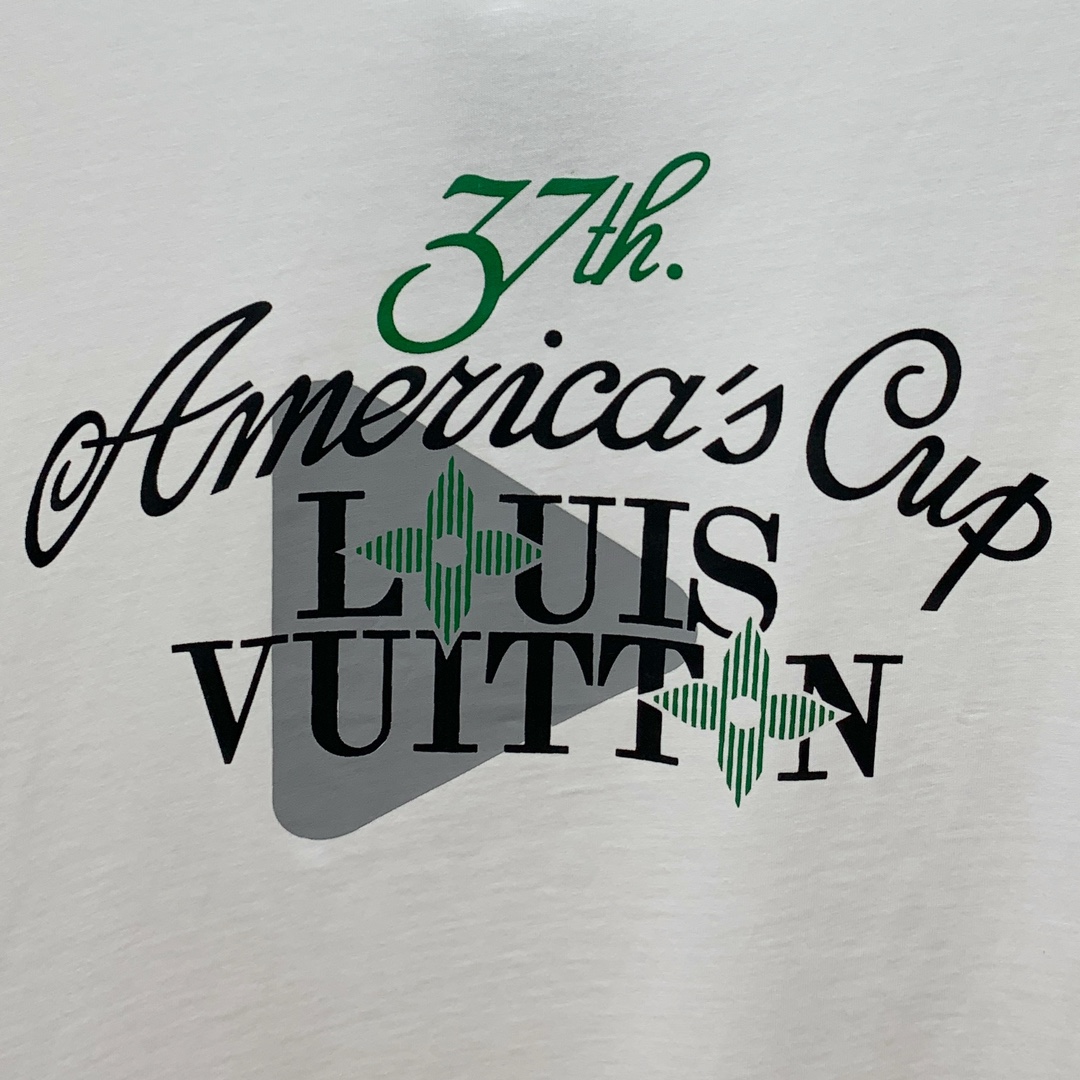 Louis Vuitton Basic Clothing Cotton White Printed S-m-l-xl