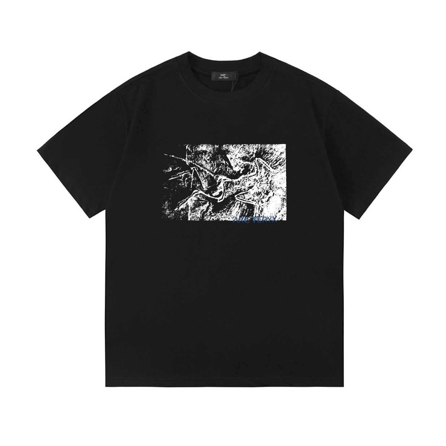 Arcteryx Basic Clothing Black Printed Xs-s-m-l